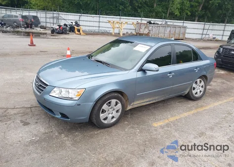 2009 Hyundai Sonata Gls z USA, uszkodzony, nr VIN 5NPET46C09H439964
